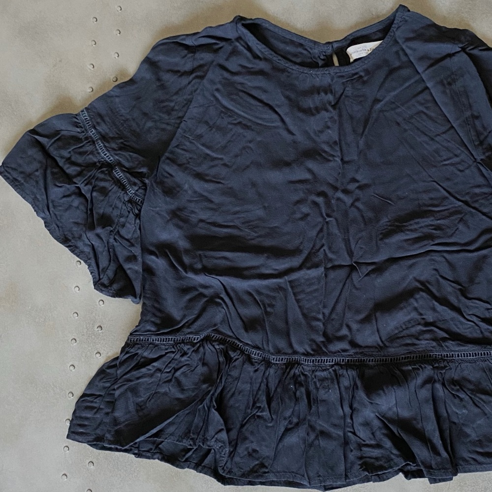 Abercrombie & Fitch black blouse